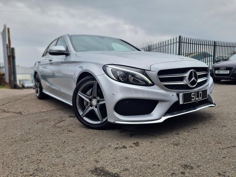 Used Mercedes C220 AMG line 2016 Silver