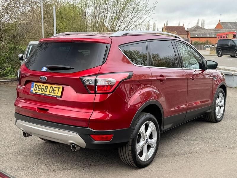 Used Ford Kuga Titanium X 150 HP (110 kW) 2018 Red SUV