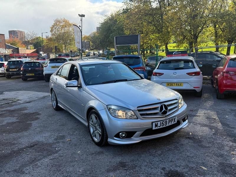 Used Mercedes C220 2009 Silver Sedan