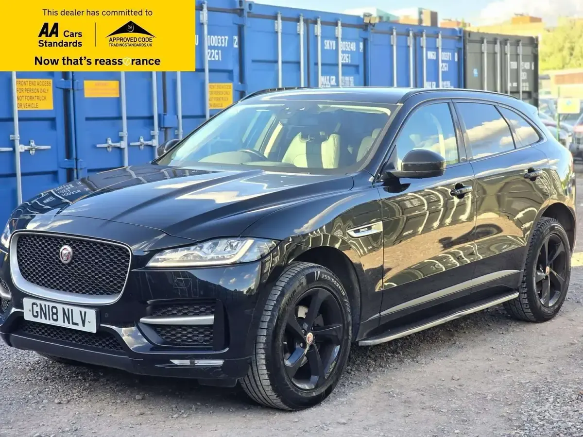 Used Jaguar F-Pace R-Sport 180 HP (132 kW) 2018 Black SUV