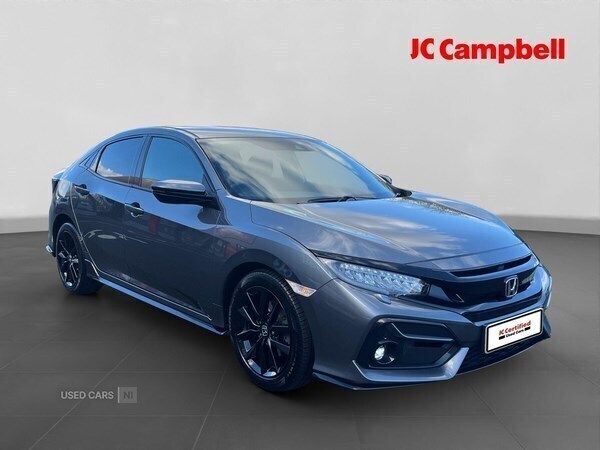 Grey Used 2021 Honda Civic Sport Hatchback | £18,995 (Fair price) - Image 1/4