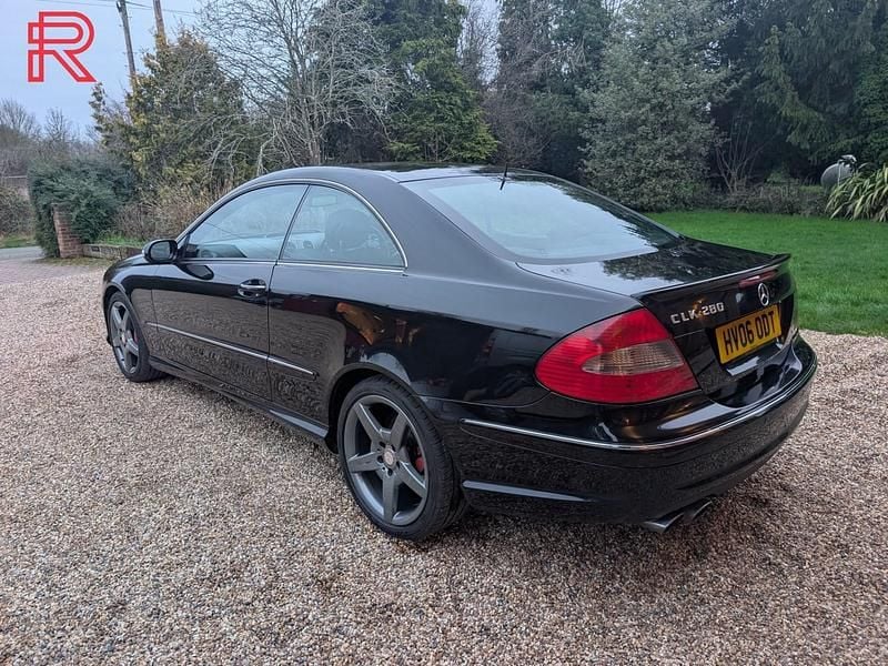 Used Mercedes CLK280 231 HP (169 kW) 2006 Black Coupe