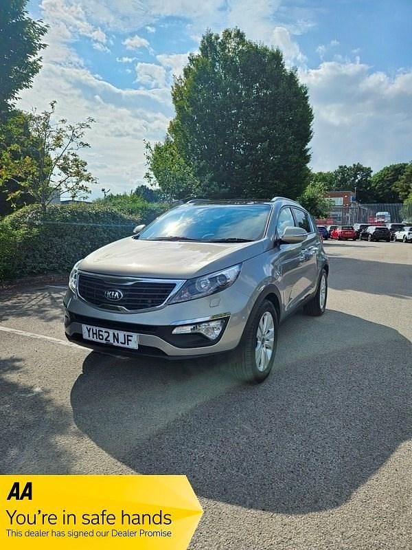 Silver Used 2012 Kia Sportage 3 SUV | £5,695 (Fair price) - Image 1/3