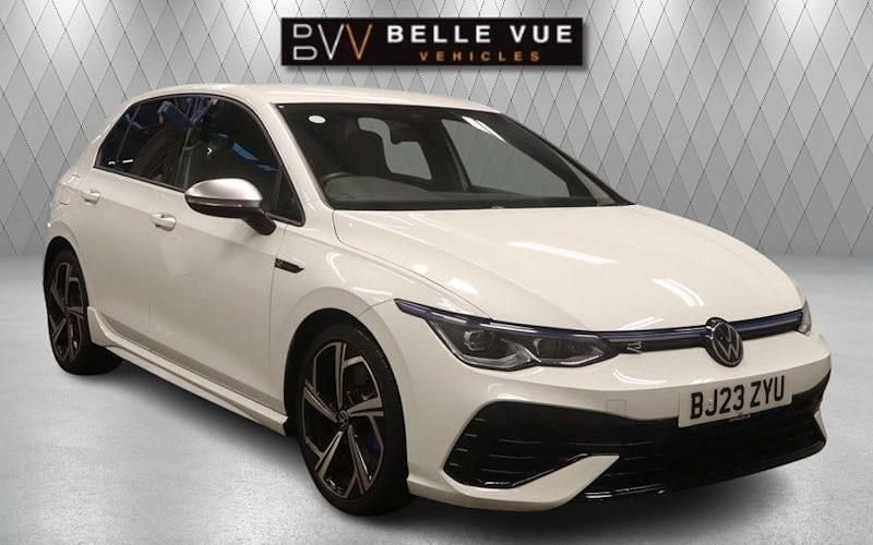 White Used 2023 VW Golf VIII R Hatchback | £32,495 (Fair price) - Image 1/4