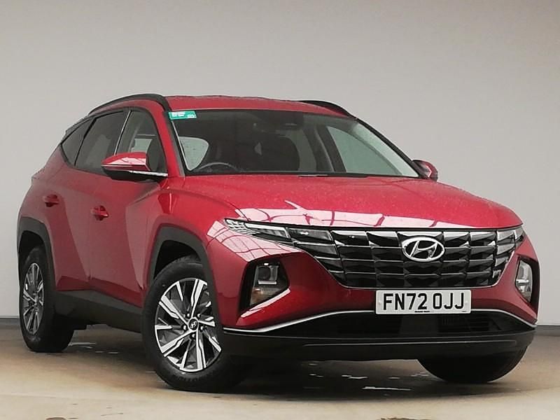 Red Used 2022 Hyundai Tucson SE SUV | £19,998 (Fair price) - Image 1/4