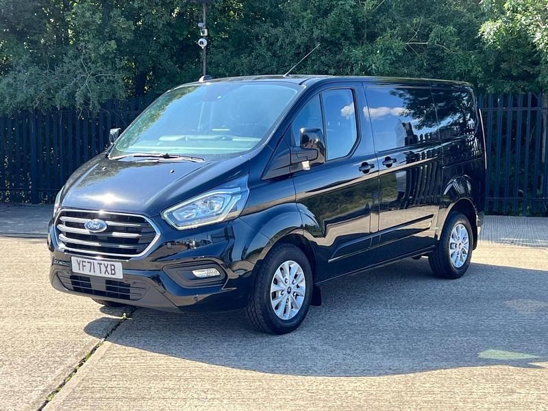 Black Used 2021 Ford Transit Custom Limited Van | £12,999 (Fair price) - Image 1/3