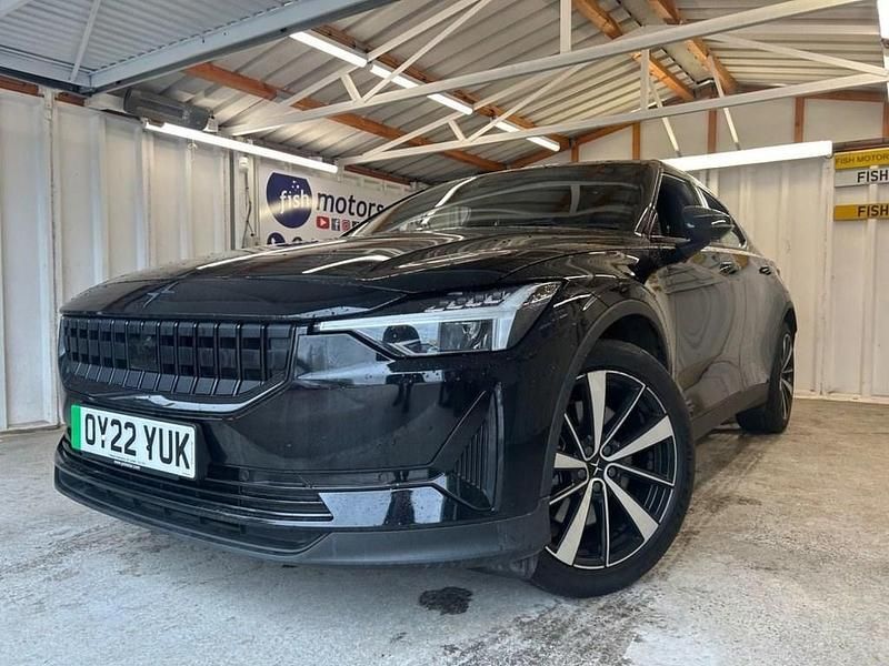 Black Used 2022 Polestar 2 Long Range Single Motor Sedan | £15,490 (Good price) - Image 1/4