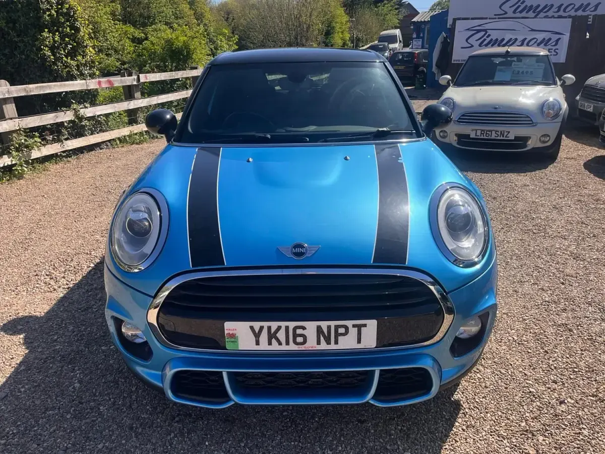 Used Mini Cooper Hatch 2016 Blue Hatchback