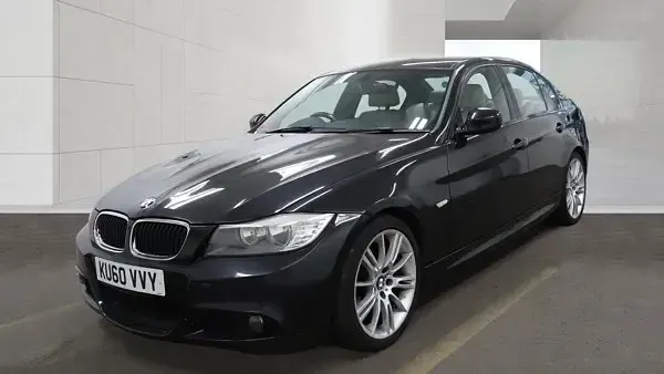 Begagnad BMW 318 M Sport 2010 Svart Sedan