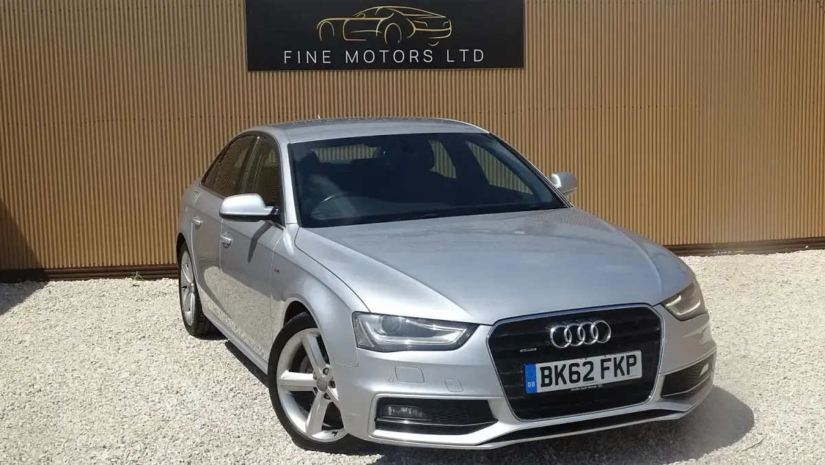 Used Audi A4 S-Line 2012 Silver Sedan