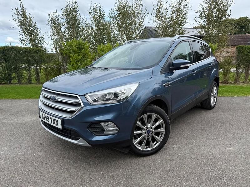 Blue Used 2019 Ford Kuga Titanium SUV | £7,900 (Fair price) - Image 1/4