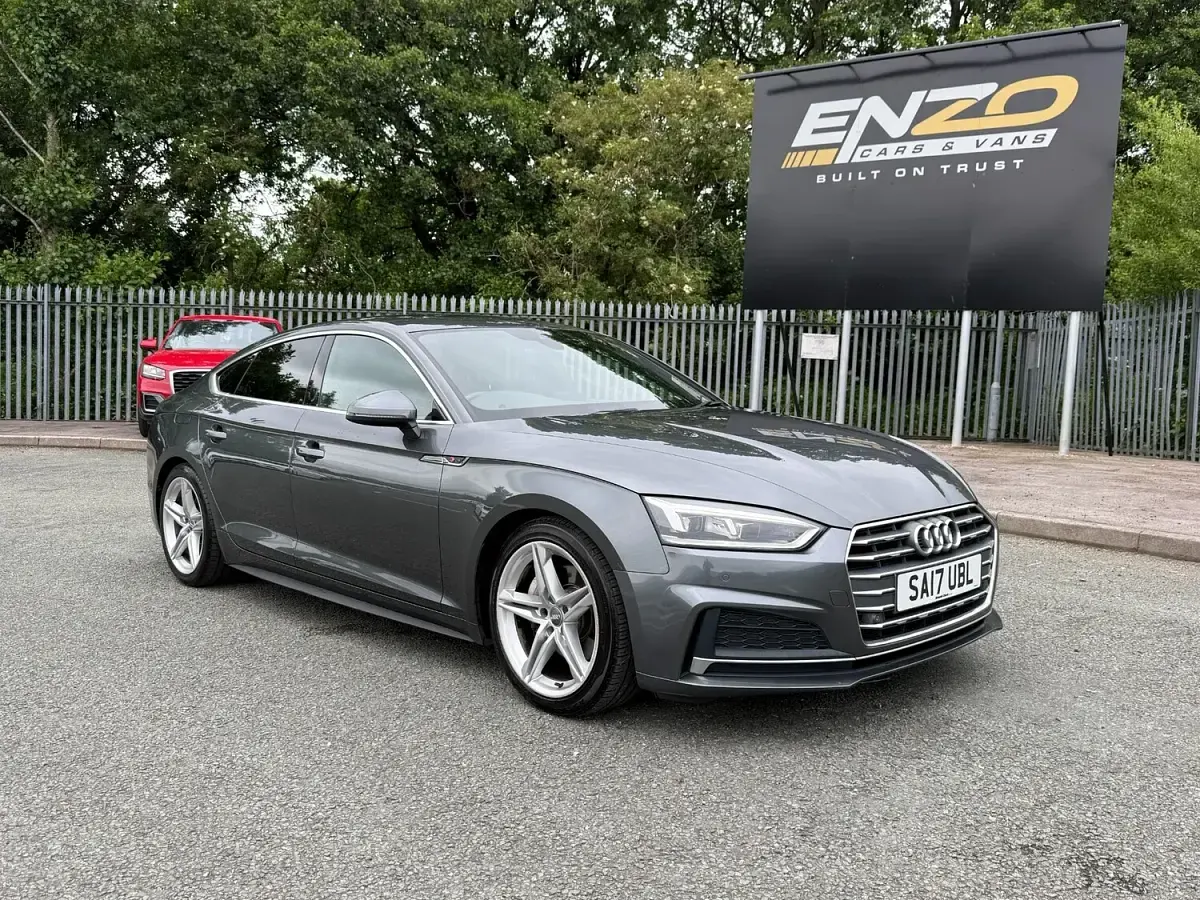 Used Audi A5 S-Line 190 HP (139 kW) 2017 Grey Coupe
