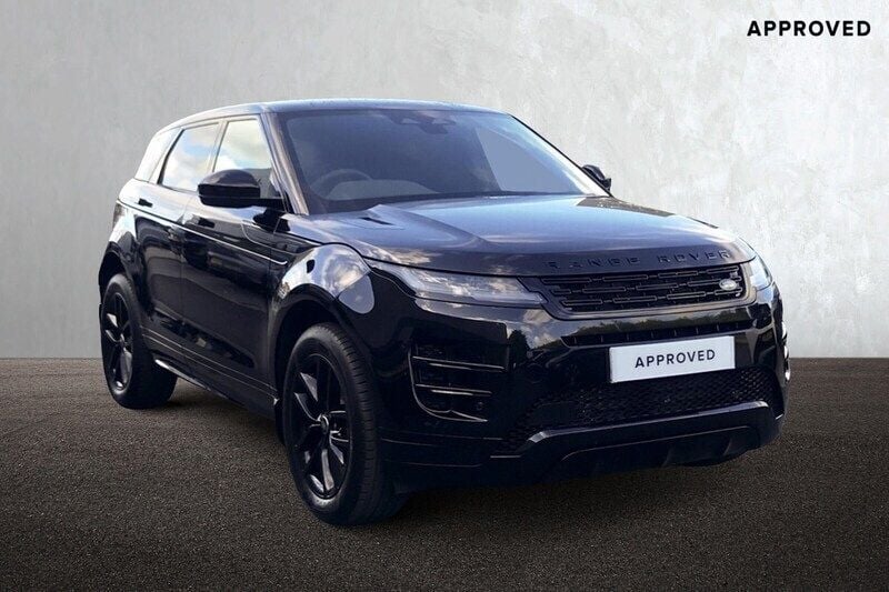 Black Used 2024 Land Rover Range Rover evoque SE Dynamic SUV | £47,990 - Image 1/4