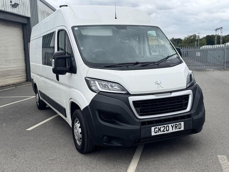 Used Peugeot Boxer Business-Line 130 HP (95 kW) 2020 White Van