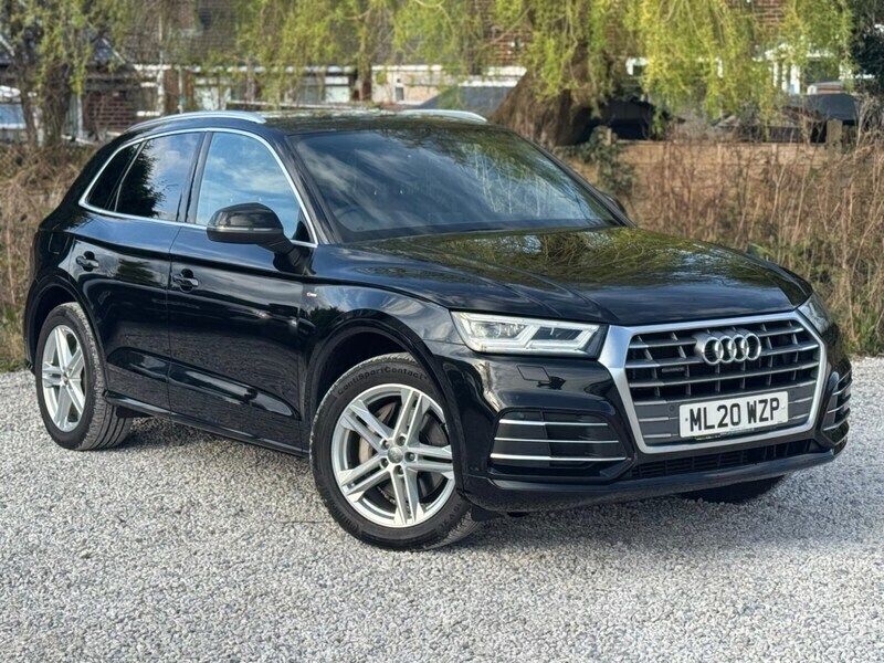 Black Used 2020 Audi Q5 S-Line SUV | £15,799 - Image 1/4