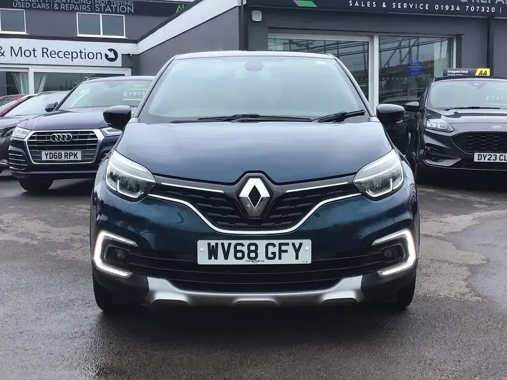 Used Renault Captur GT-Line 90 HP (66 kW) 2018 Blue SUV