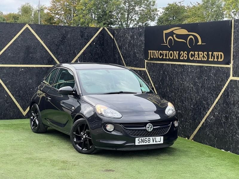 Black Used 2018 Vauxhall Adam Hatchback | £6,795 (Fair price) - Image 1/4