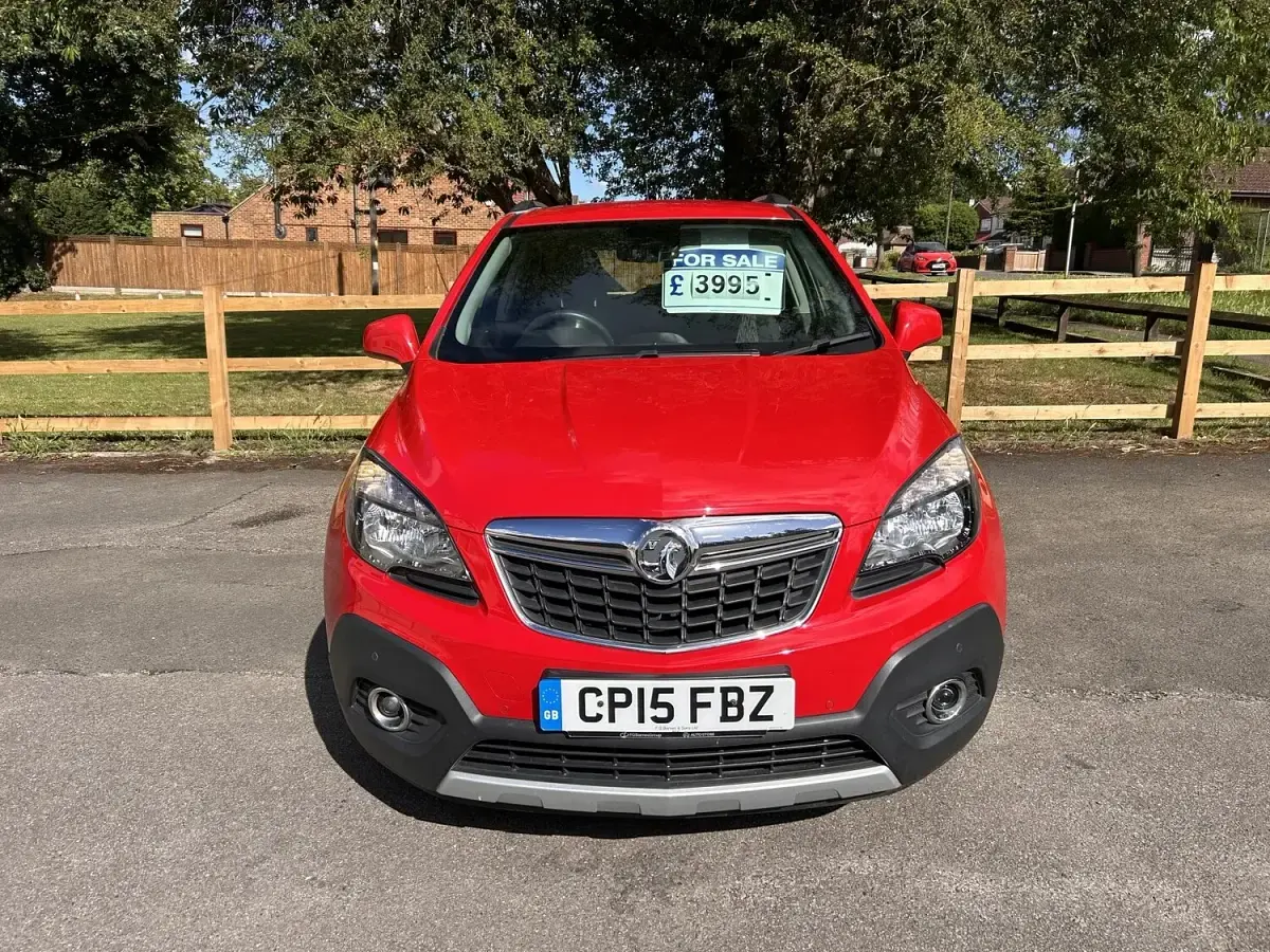 Used Vauxhall Mokka 115 HP (84 kW) 2015 Red SUV