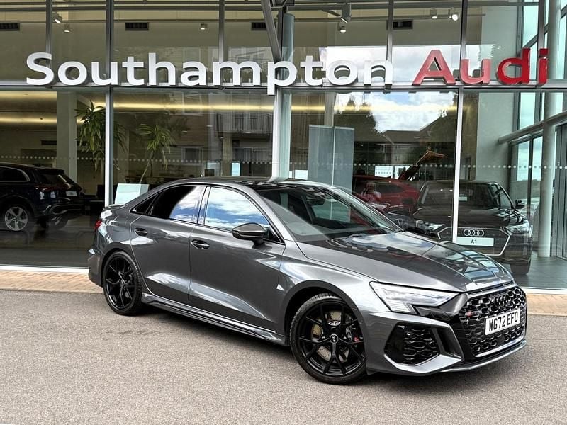 Grey Used 2022 Audi RS3 Advanced Hatchback | £51,450 (Fair price) - Image 1/4