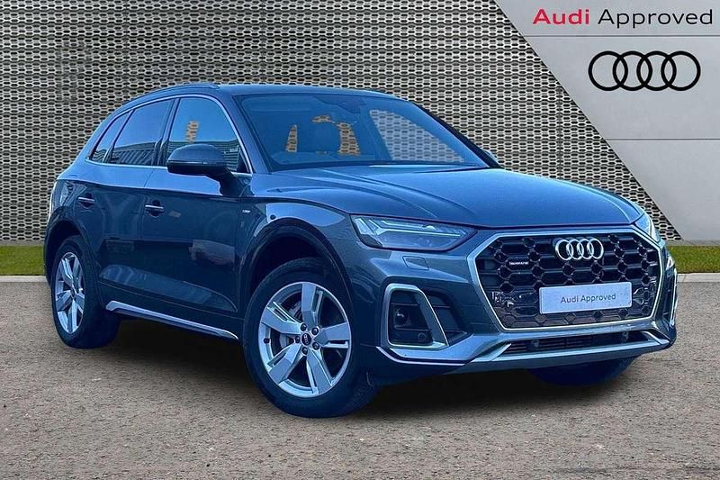 Grey Used 2022 Audi Q5 S-Line SUV | £28,995 (Fair price) - Image 1/4