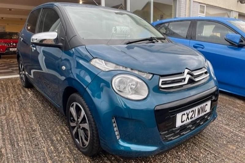 Used Citroën C1 Shine 2021 Green Hatchback