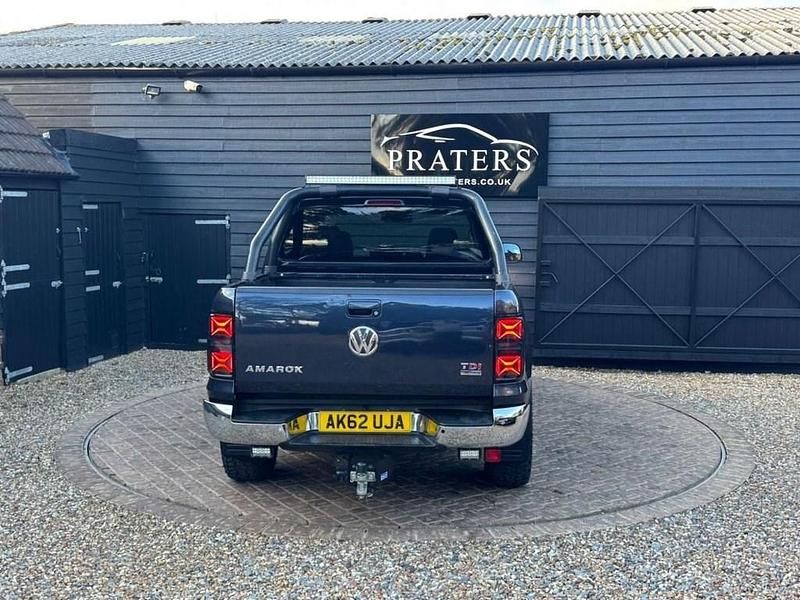 Begagnad VW Amarok Highline 2012 Blå Pickup