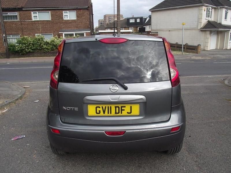 Used Nissan Note N-TEC 110 HP (80 kW) 2011 Grey MPV