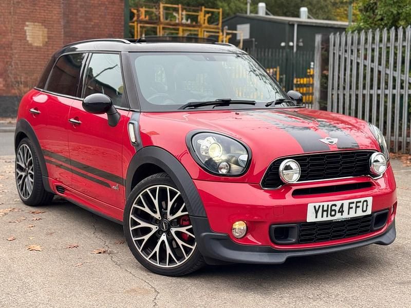 Red Used 2014 Mini John Cooper Works Countryman SUV | £9,995 (Fair price) - Image 1/4