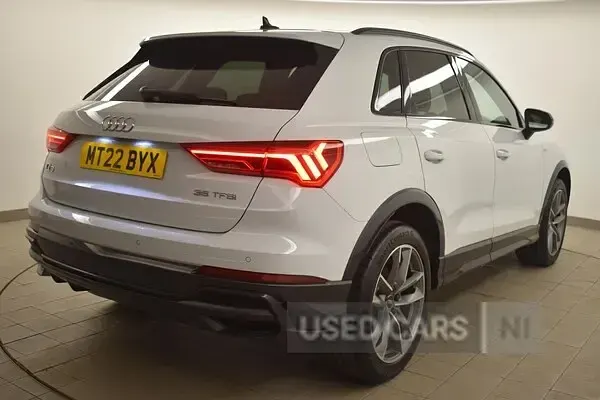 Used Audi Q3 Black Edition 150 HP (110 kW) 2022 White SUV