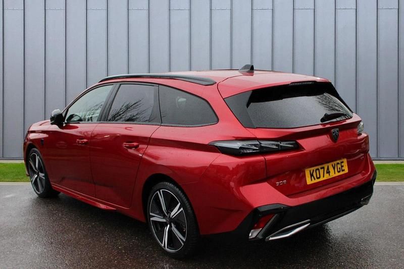 Used Peugeot 308 SW GT 134 HP (98 kW) 2025 Red Estate