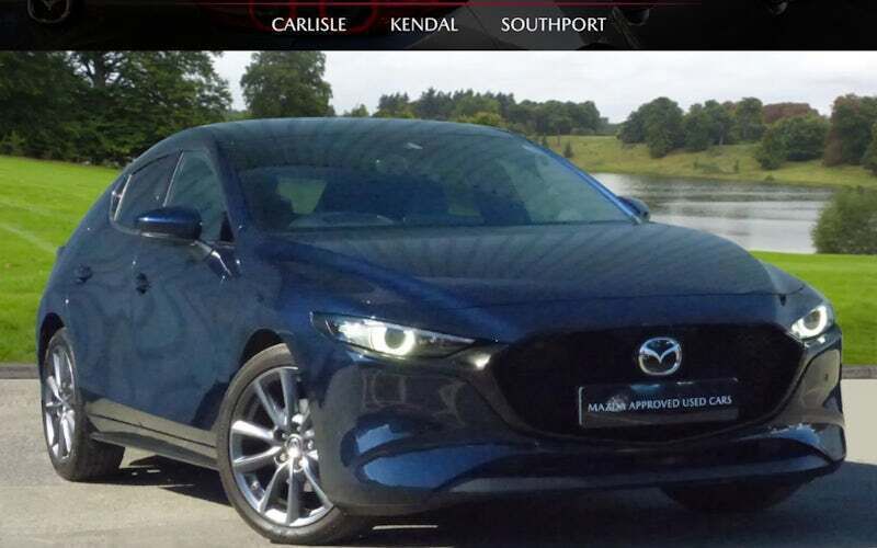 Blue Used 2022 Mazda 3 Inclusive Hatchback | £18,595 (A bit pricey) - Image 1/4