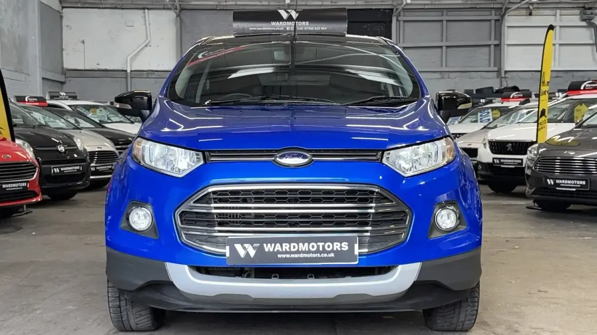 Used Ford Ecosport Titanium S 140 HP (102 kW) 2017 Blue SUV