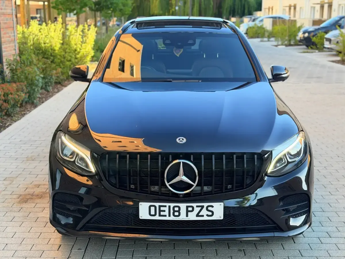 Used Mercedes GLC350 AMG line 2018 Black SUV