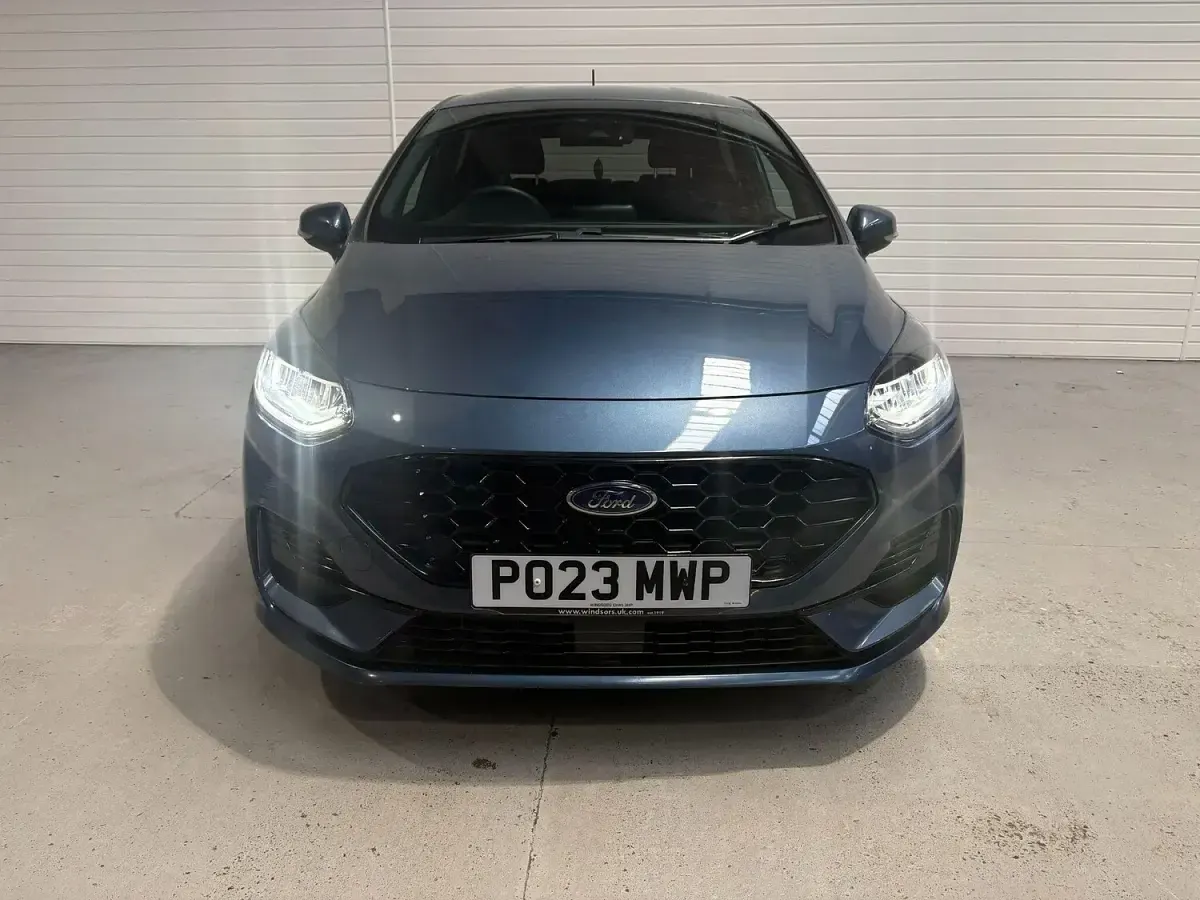 Used Ford Fiesta ST-Line X 125 HP (91 kW) 2023 Blue Hatchback