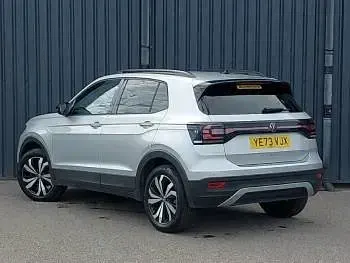 Used VW T-Cross Black Edition 110 HP (80 kW) 2024 Silver SUV