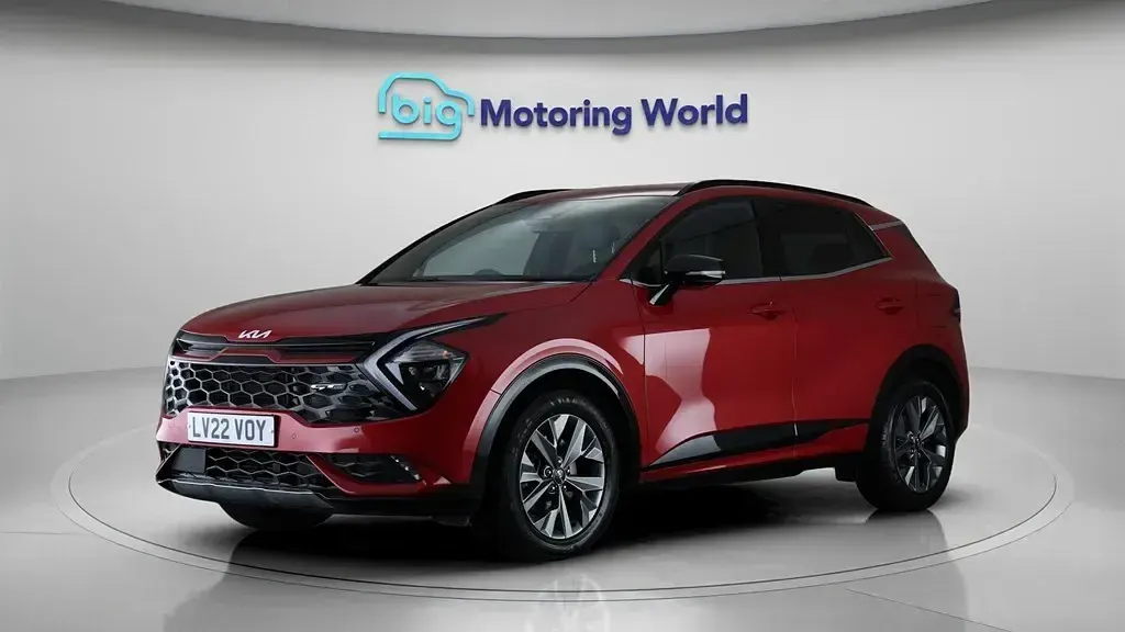 Used Kia Sportage GT-Line 226 HP (166 kW) 2022 Red SUV