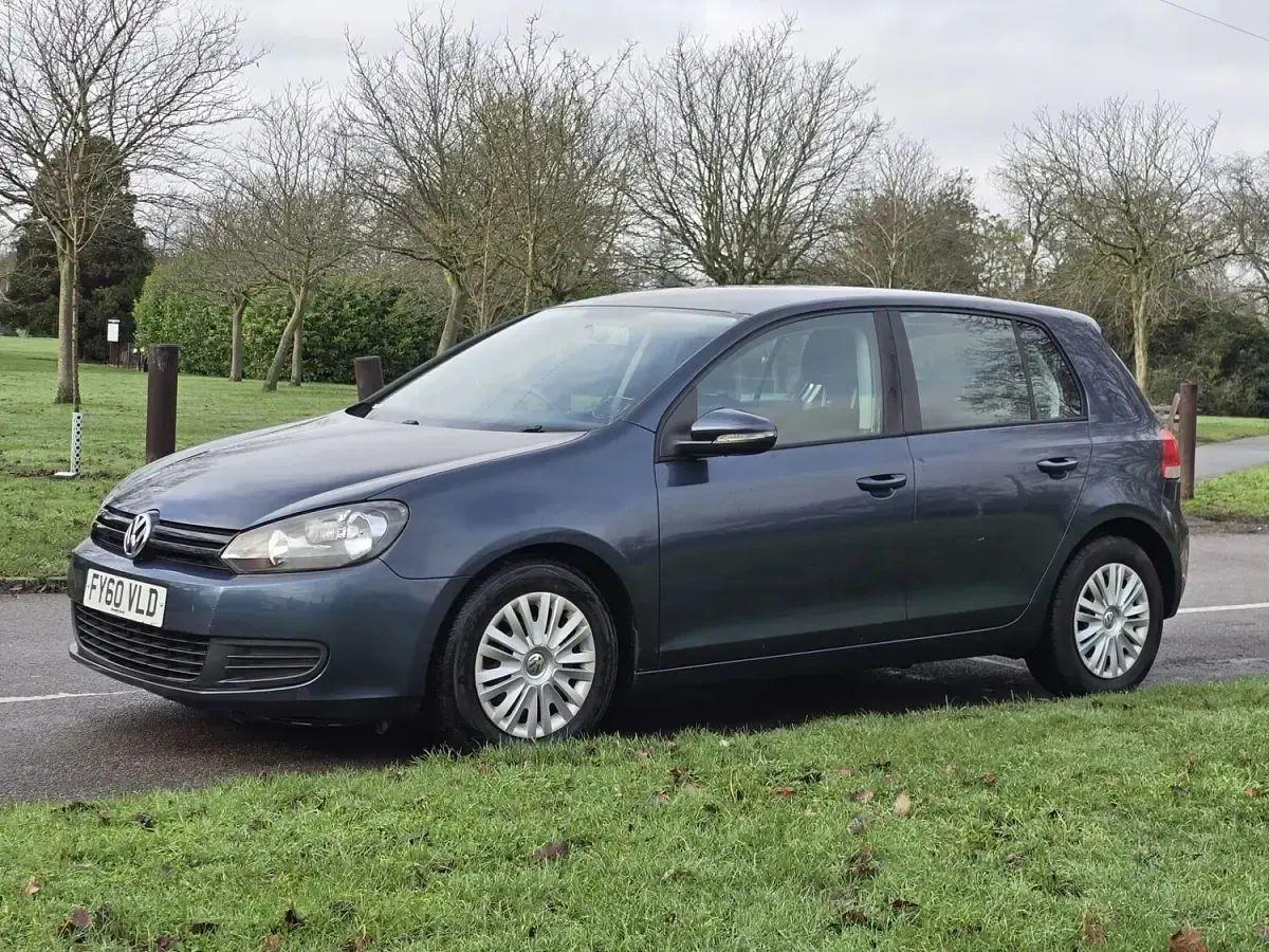 Used VW Golf VI S 2010 Blue Hatchback