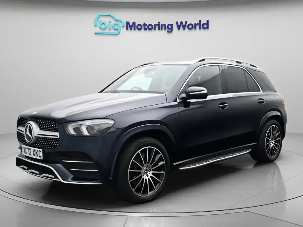 Used Mercedes GLE350 de AMG line 2022 Blue SUV