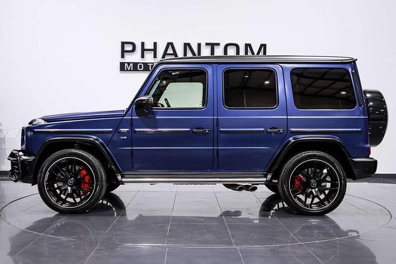 Used Mercedes G63 AMG AMG 585 HP (430 kW) 2018 Blue SUV