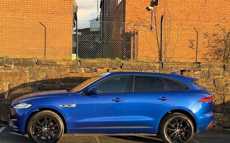 Used Jaguar F-Pace R-Sport 180 HP (132 kW) 2019 Blue SUV