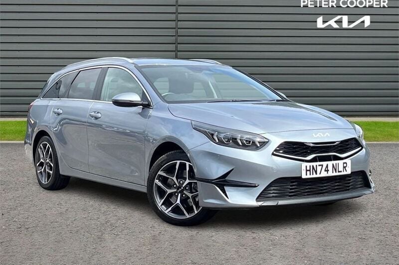 Silver Used 2024 Kia Ceed Sportswagon 3 Estate | £21,490 - Image 1/4