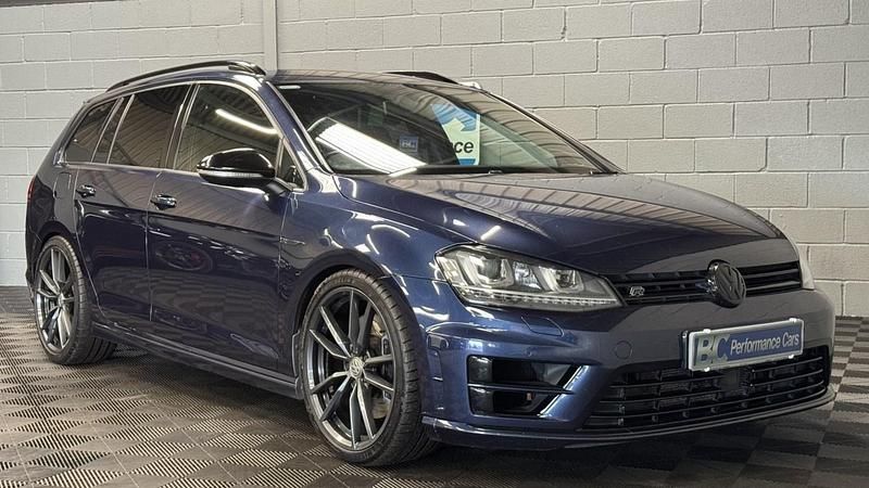 Used VW Golf VII R 2016 Blue Estate