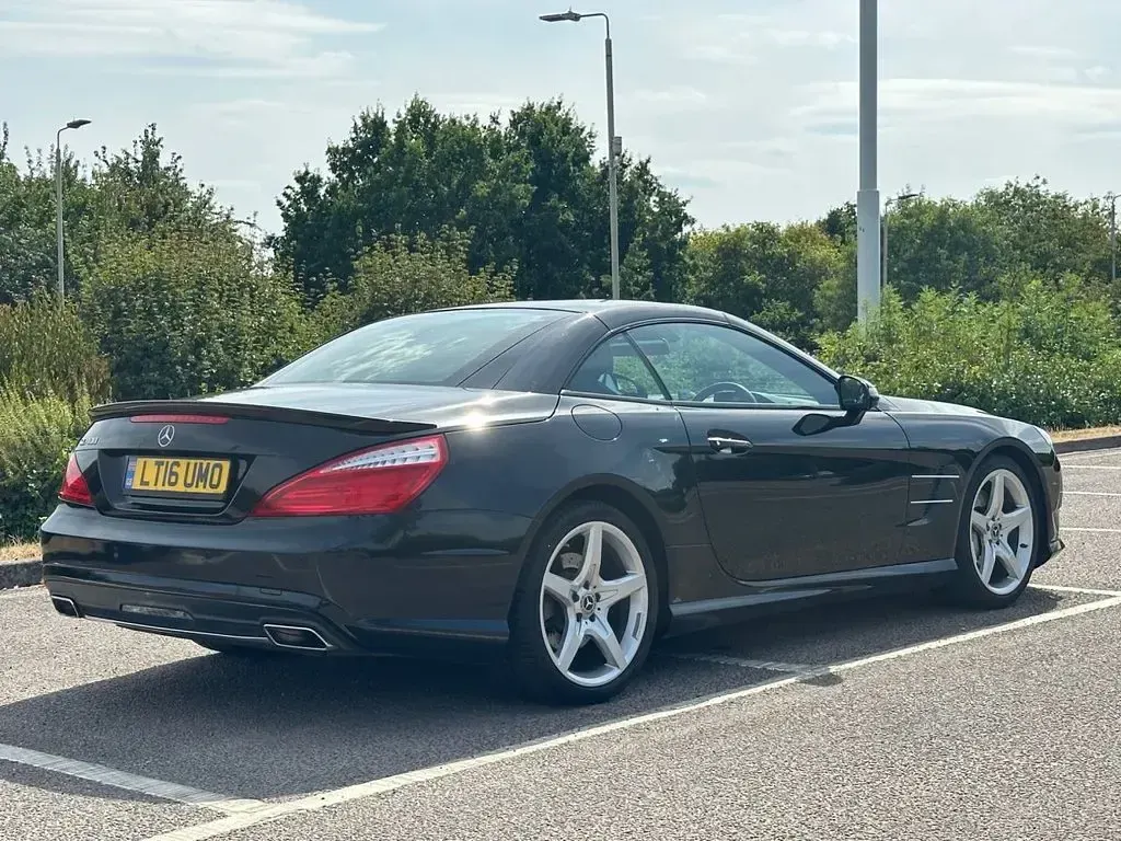 Used Mercedes SL400 AMG 333 HP (244 kW) 2016 Black Cabriolet