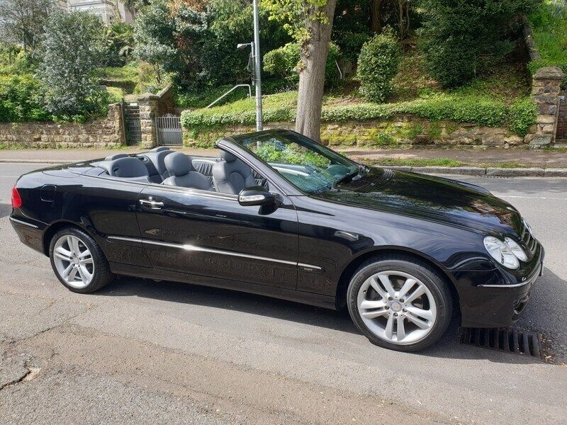 Black Used 2007 Mercedes CLK280 Avantgarde Cabriolet | £7,995 - Image 1/4
