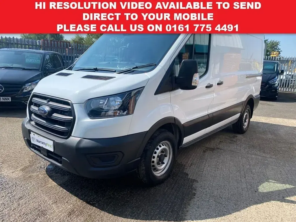 Used Ford Transit 130 HP (95 kW) 2021 White Van