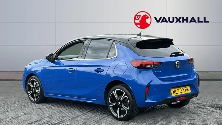Used Vauxhall Corsa Ultimate 101 HP (74 kW) 2022 Blue Hatchback