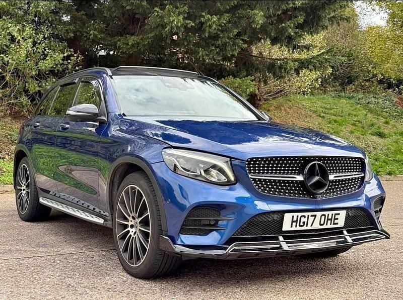 Blue Used 2017 Mercedes GLC350 AMG line Estate | £18,999 - Image 1/4