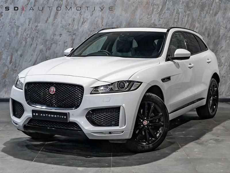 Second-hand Jaguar F-Pace Chequered Flag 180 CP (132 kW) 2019 Alb SUV