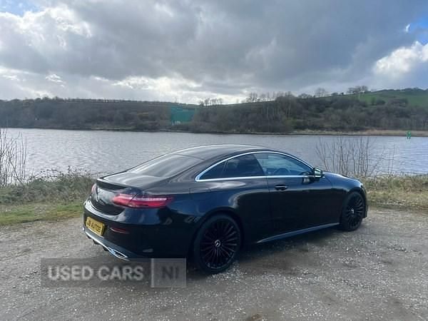 Used Mercedes E220 AMG line 194 HP (142 kW) 2019 Black Coupe