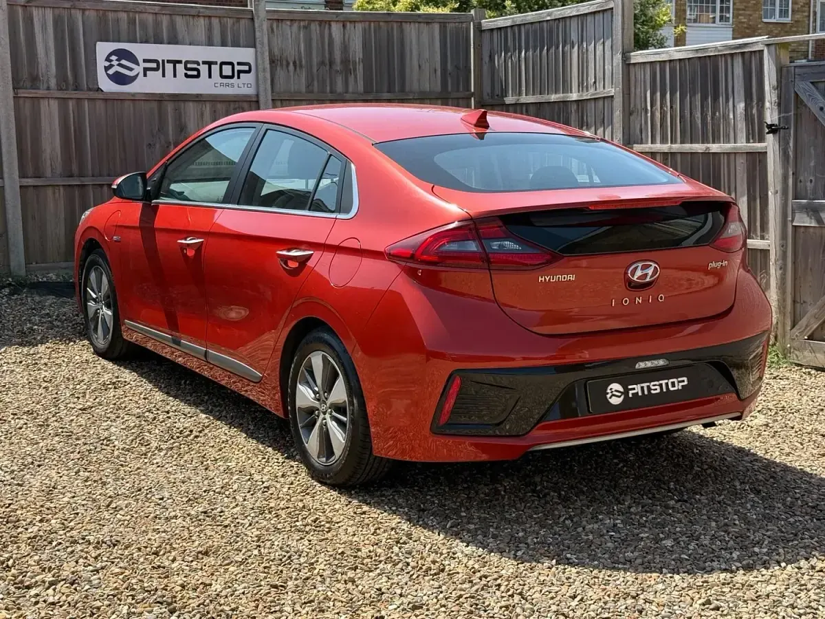 Used Hyundai Ioniq Premium SE 2018 Orange Hatchback